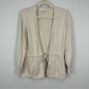 Haven Well Within Cotton Cashmere Tie Front Cardigan